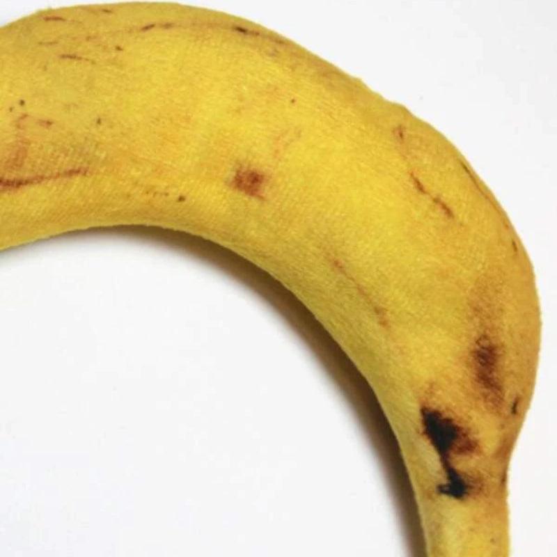 Squeaky Dog Chew Toy with Banana for Teeth Grinding