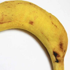Squeaky Dog Chew Toy with Banana for Teeth Grinding