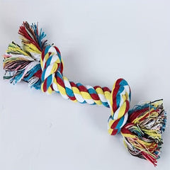 Teeth Cleaning Braided Rope Knot Pet Toy