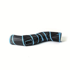 Foldable Cat Tunnel Interactive Pet Toy with Hanging Ball