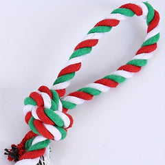 Christmas Dog Rope Toys for Medium to Large Breed Dogs