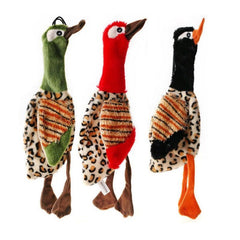 Bird Pet Grinding Teeth Squeaky Plush Chew Toy For Dog