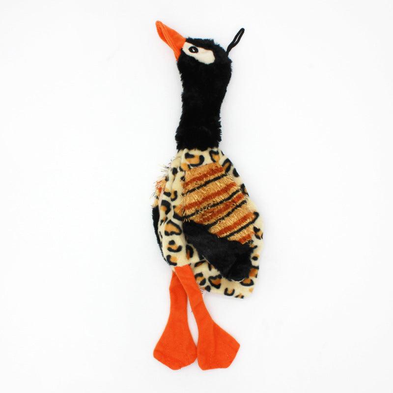 Bird Pet Grinding Teeth Squeaky Plush Chew Toy For Dog