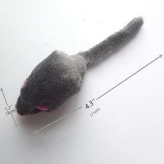 10pcs Plush Mouse Cat Toy Mice Random Assorted Colors