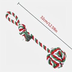 Durable Teeth Cleaning Rope Knot Toy for Cats and Dogs