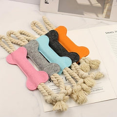 Durable Puppy Chew Toy with Rope for Healthy Teeth