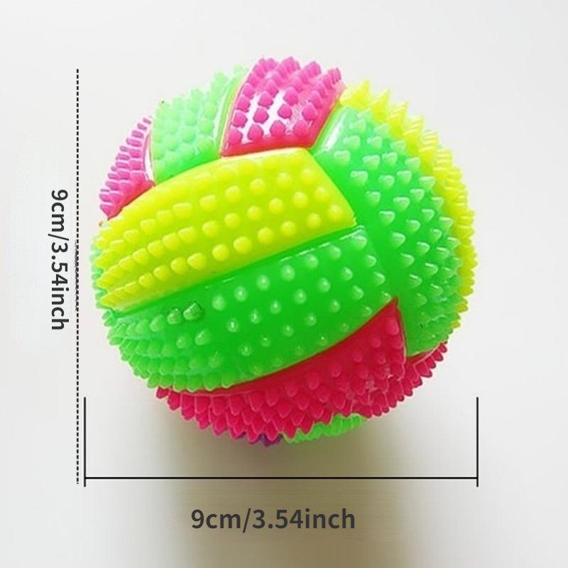 Dog Glowing Molar Burr Ball Toy - Interactive Dog Toy