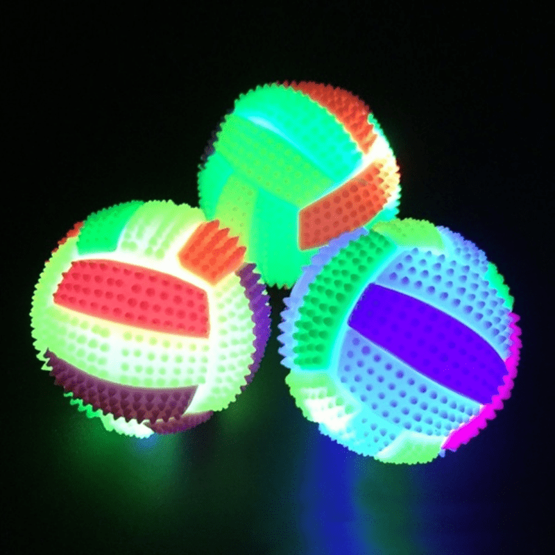 Dog Glowing Molar Burr Ball Toy - Interactive Dog Toy