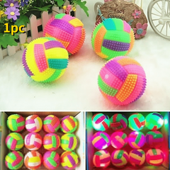 Dog Glowing Molar Burr Ball Toy - Interactive Dog Toy