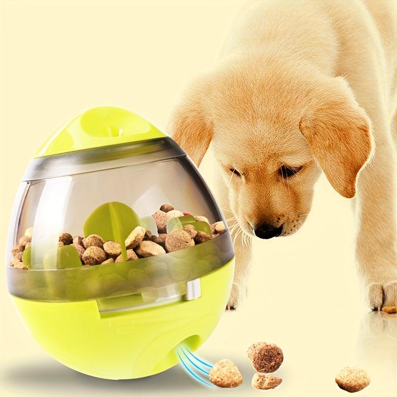 Interactive Dog Toy Leaking Food Tumbler Mental Stimulation