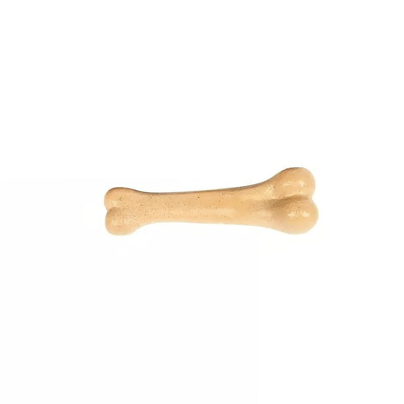 Beef Flavor Bone Shaped Dog Chew Toy for Teeth Cleaning