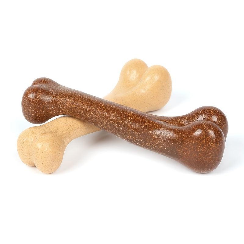 Beef Flavor Bone Shaped Dog Chew Toy for Teeth Cleaning