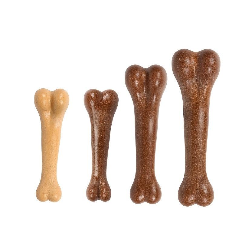 Beef Flavor Bone Shaped Dog Chew Toy for Teeth Cleaning
