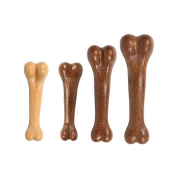 Beef Flavor Bone Shaped Dog Chew Toy for Teeth Cleaning