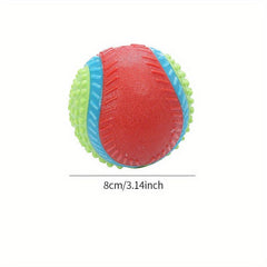 Beef Flavored Rubber Ball Toy for Dogs