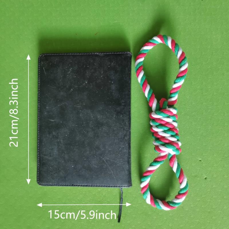 Christmas Dog Chew Toys Interactive Cotton Rope Toy Small Medium Dog Teeth Clean