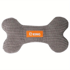 Bone Pet Grinding Teeth Squeaky Plush Toy for Dogs