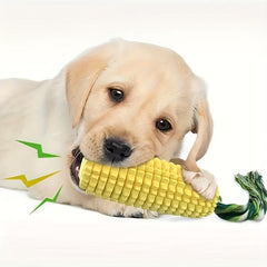 Corn Durable Dog Chew Toys Knot Rope Tough Squeaky Dog Grinding Teeth Toys