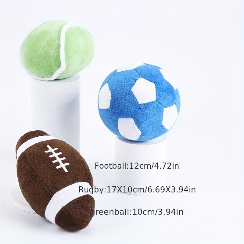 Interactive Dog Toy Ball Indoor Outdoor Sports Stuffed Puppy Toy For Dog