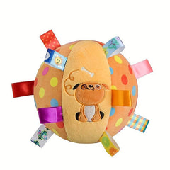 Durable Football Pet Toy With Straps Dog Chewing Plush Ball Toy