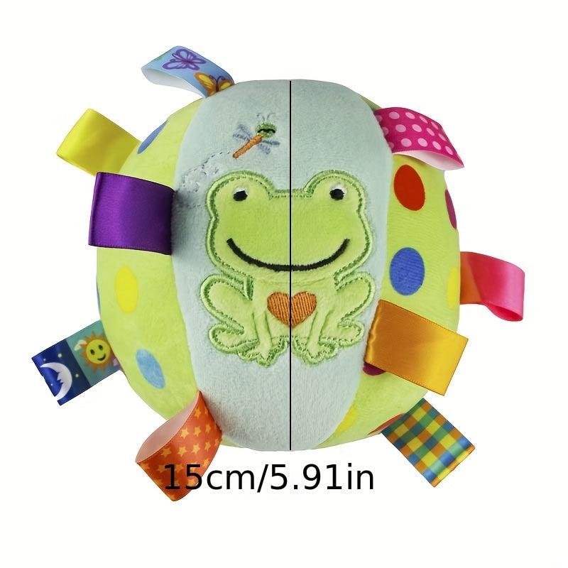 Durable Football Pet Toy With Straps Dog Chewing Plush Ball Toy