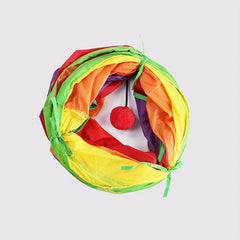 Cat Tunnel Dog Training Tunnel Foldable Storage Tunnel