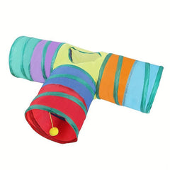 Cat Tunnel Dog Training Tunnel Foldable Storage Tunnel
