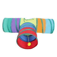 Cat Tunnel Dog Training Tunnel Foldable Storage Tunnel