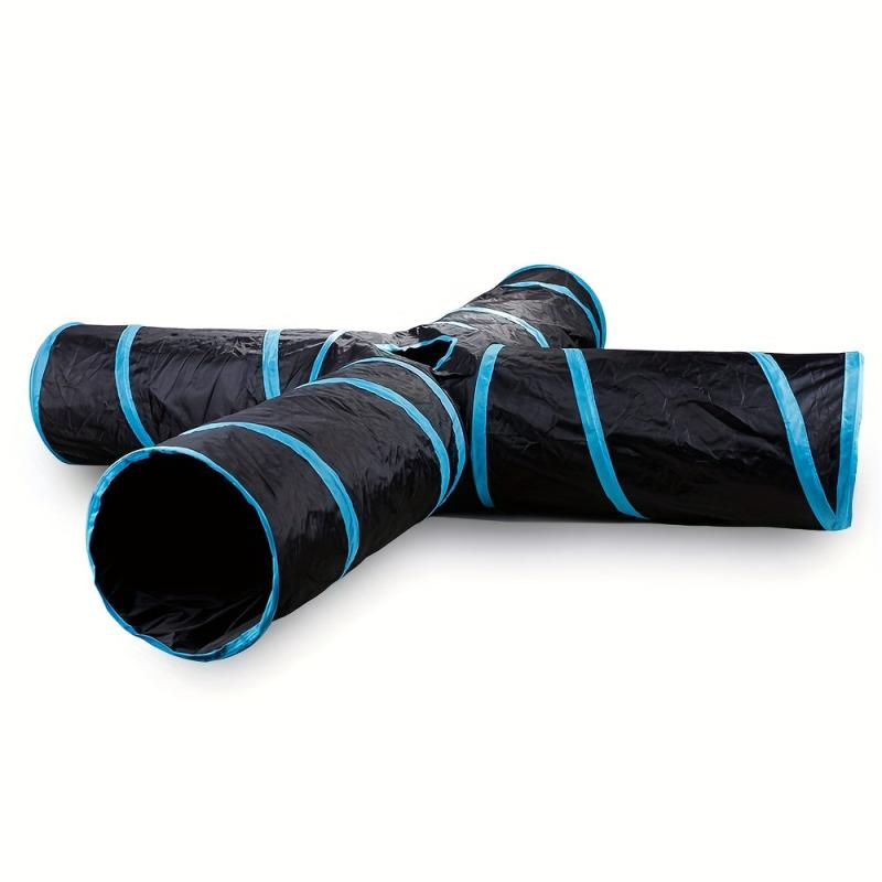 Collapsible Pet Cat Tunnel with Bonus Toy Balls