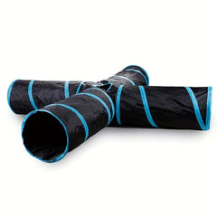 Collapsible Pet Cat Tunnel with Bonus Toy Balls