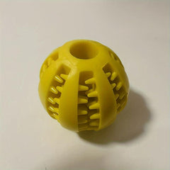 Dog Ball Toy Leaking Food Rubber Chew Molar Interactive