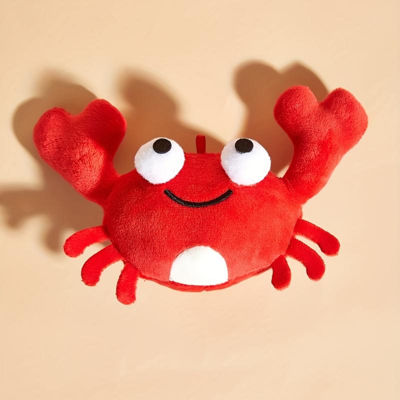 Durable Crab Toy for Teeth Grinding - Squeaking
