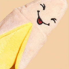 Banana Pet Squeaky Plush Toy for Dogs