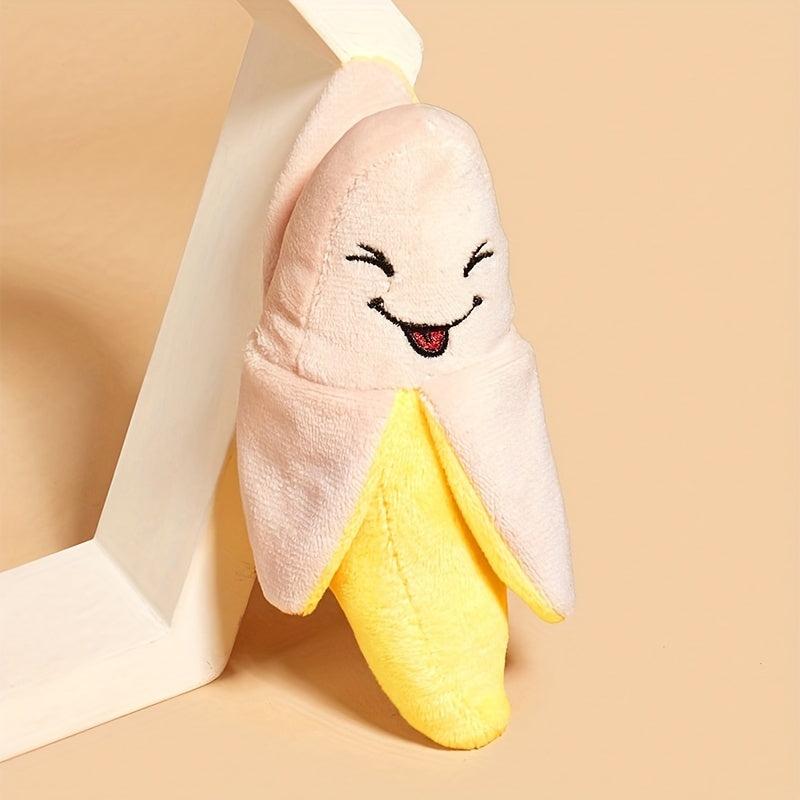 Banana Pet Squeaky Plush Toy for Dogs