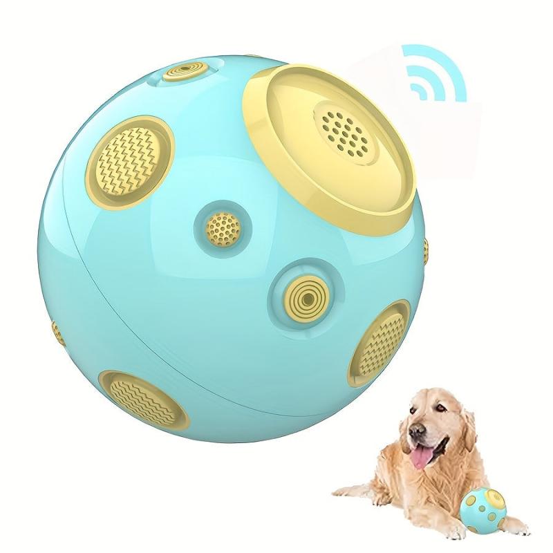 Large Wobble Giggle Dog Ball Interactive Dog Toys Ball Squeaky Dog Toys Ball