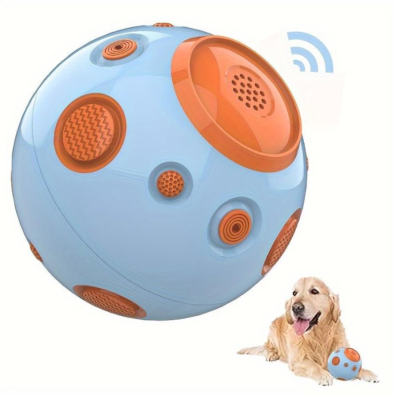 Large Wobble Giggle Dog Ball Interactive Dog Toys Ball Squeaky Dog Toys Ball