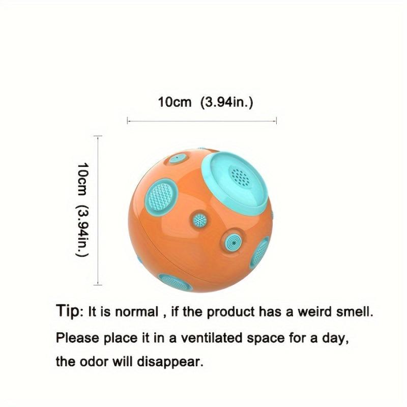 Large Wobble Giggle Dog Ball Interactive Dog Toys Ball Squeaky Dog Toys Ball