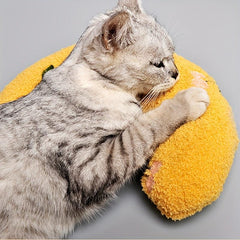 Cat Shaped Plush U Shape Pillow for Deep Sleep Pet Cushion