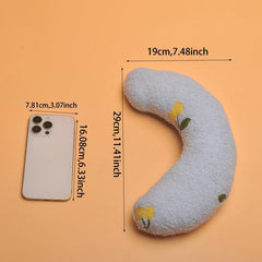 Cat Shaped Plush U Shape Pillow for Deep Sleep Pet Cushion