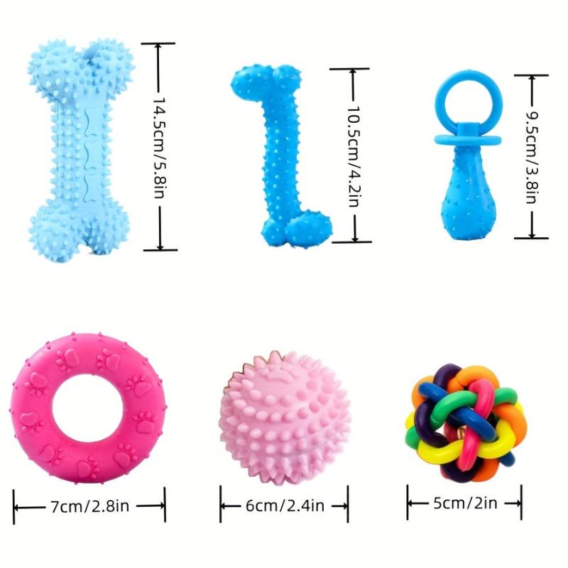 Random Pet Teeth Grinding Squeaky Plush Toy Chew Toy For Dog
