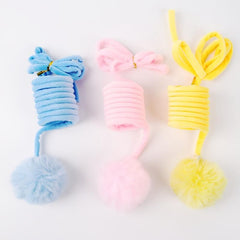 Interactive Door Hanging Cat Toy with Suction Cup
