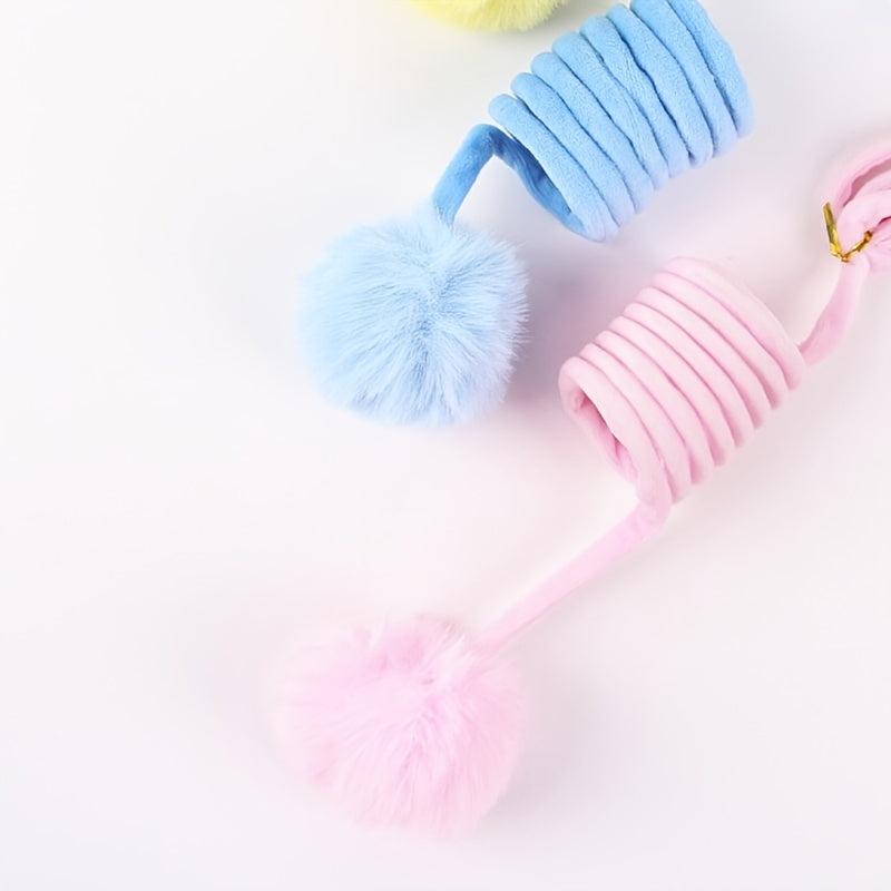 Interactive Door Hanging Cat Toy with Suction Cup