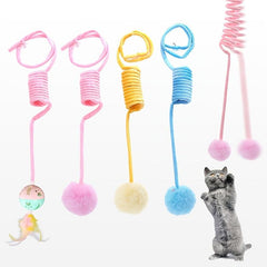Interactive Door Hanging Cat Toy with Suction Cup