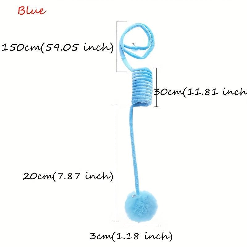 Interactive Door Hanging Cat Toy with Suction Cup