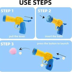 Interactive Launch Training Cat Toys Creative Kittens Mini Pompoms Games