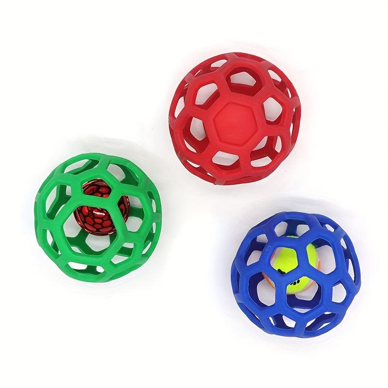 TPR Dog Toy Ball Durable Teeth Cleaning Molar Chew