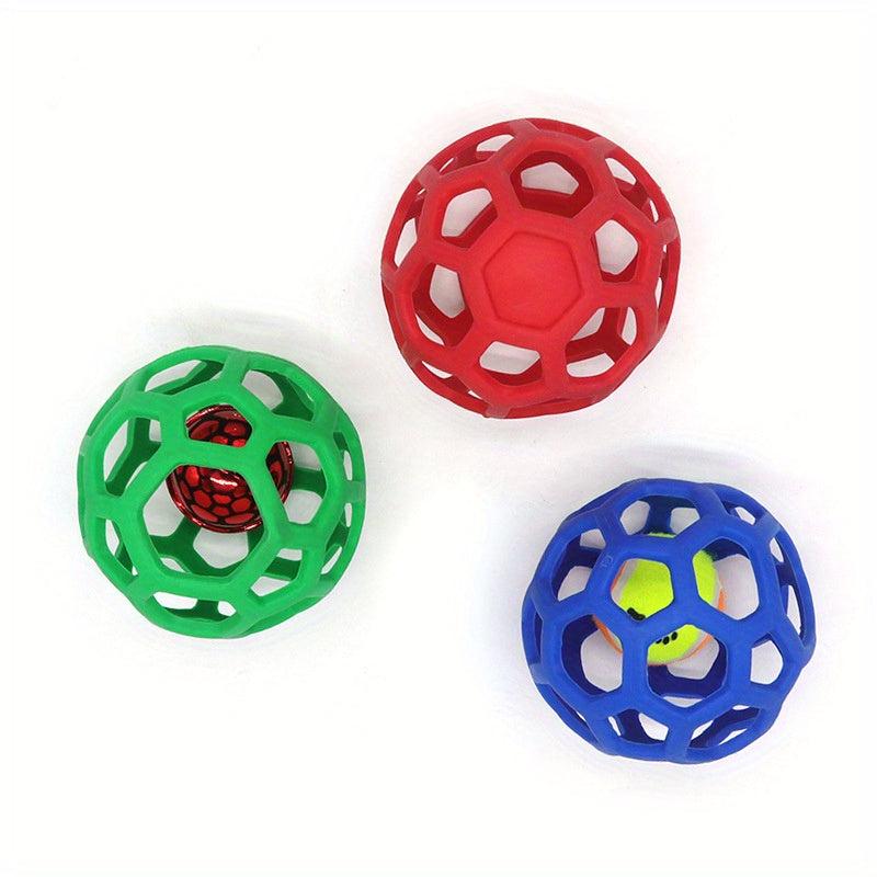 TPR Dog Toy Ball Durable Teeth Cleaning Molar Chew