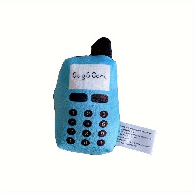 Phone Shape Dog Toy Soft Squeaky Pet Toys Durable Dog Chew Toys