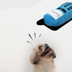 Phone Shape Dog Toy Soft Squeaky Pet Toys Durable Dog Chew Toys