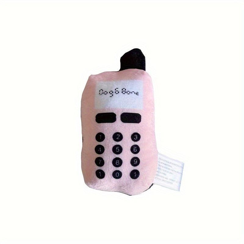 Phone Shape Dog Toy Soft Squeaky Pet Toys Durable Dog Chew Toys